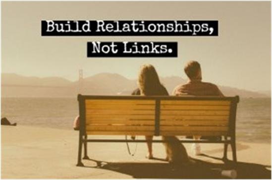 build blogging relationships